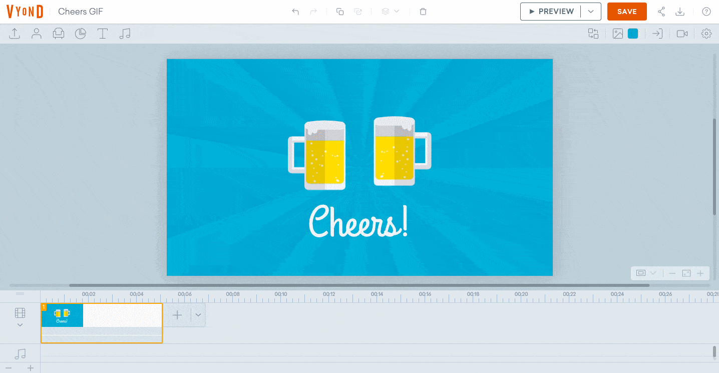 how to send video through email with Vyond