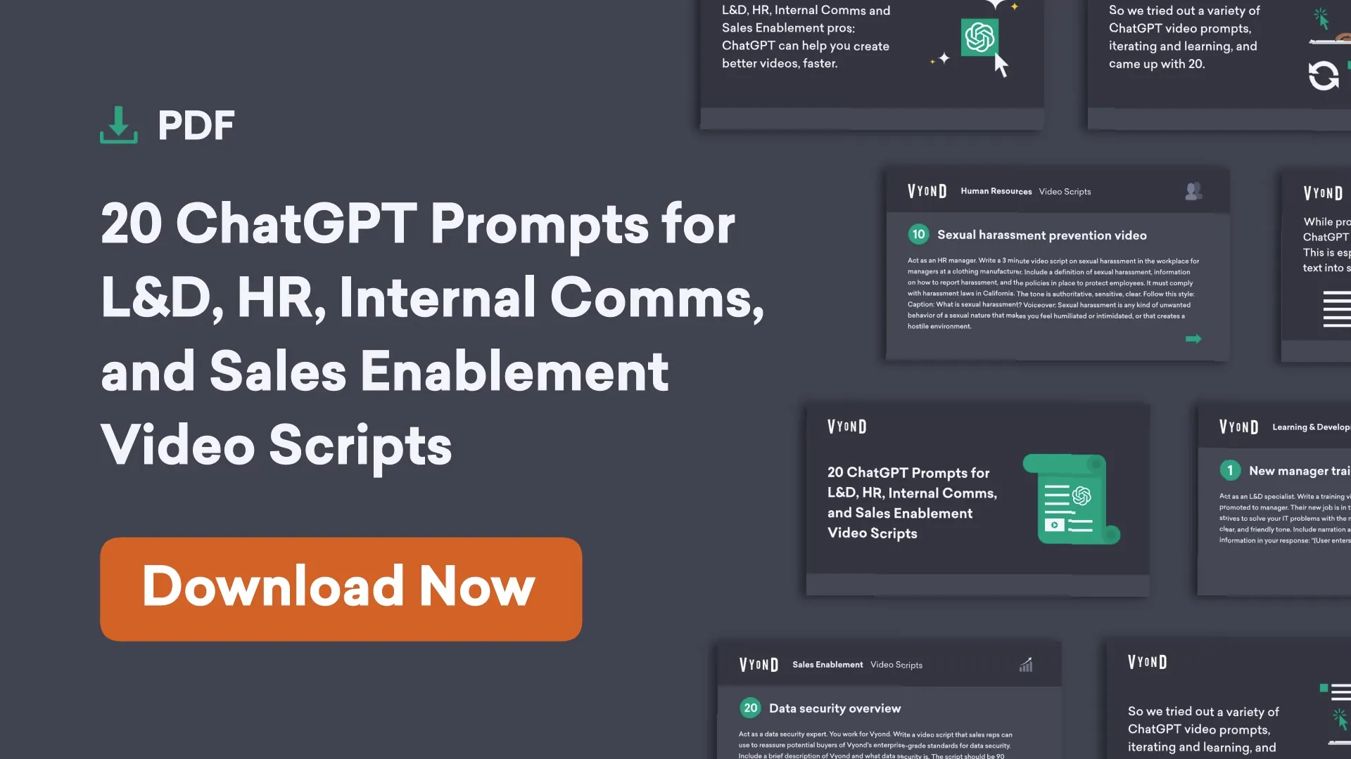 10 ChatGPT prompts for business videos