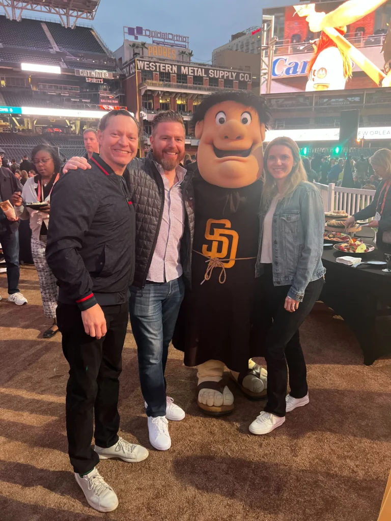 The Vyond team at Petco Park